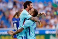 Cetak Brace Lawan Alaves, Messi Catatkan 350 Gol La Liga