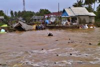 Banjir Besar Landa Mesuji, 14 Desa Terendam