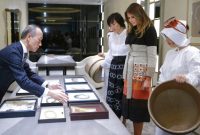 Di Jepang, Melania Trump Belajar Soal Mutiara