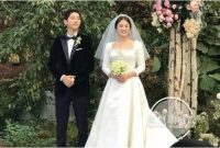 Wow, Ternyata Buket Bunga Yang Dibawa Song Hye Kyo Saat Menikah Seharga Bernilai Puluhan Juta.