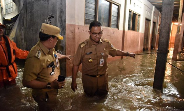 Anies: Banjir Surut Relatif Cepat