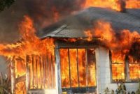 Belasan Rumah Sewa TKI di Malaysia Terbakar