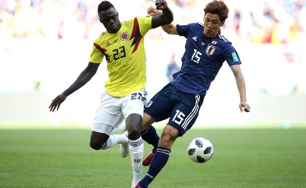 Jepang Kalahkan Kolombia 2-1