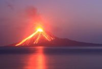 Usai Tsunami, Volume Gunung Anak Krakatau Susut 180 Juta Meter Kubik