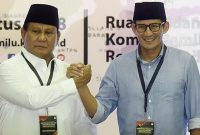 Prabowo-Sandi Sarankan KPU Siarkan Langsung Debat Capres-Cawapres