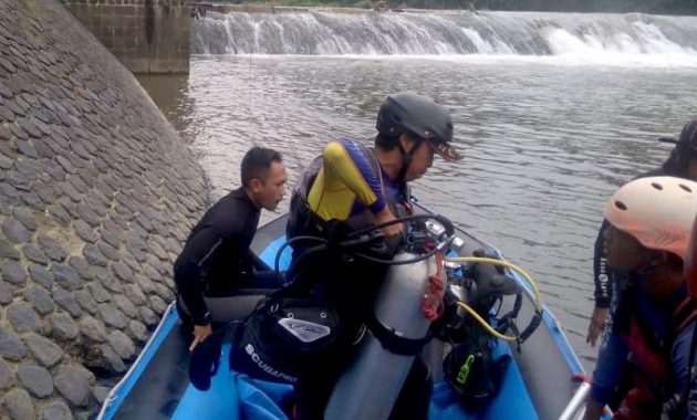 Tim SAR Cari Korban Tenggelam Sungai Serayu Banjarnegara