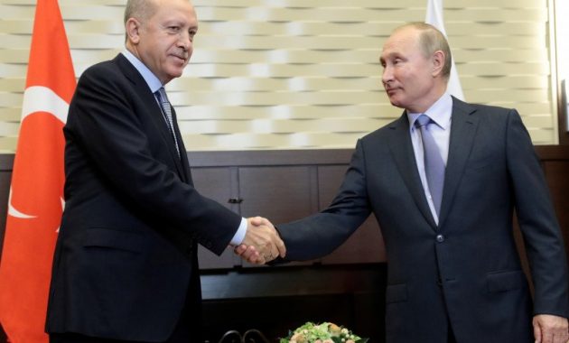 Putin – Erdogan Berjanji Akan Lanjutkan Kerja Sama Militer dan Energi