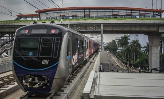 MRT Jakarta Beroperasi Normal Pascabanjir