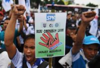 Ketua KSPN Sebut Ada Oknum yang Tunggangi Aksi Buruh Tolak Omnimbus Law
