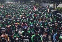 Polisi Akan Turunkan 2040 Personel Gabungan Kawal Aksi Ojol di Istana Merdeka