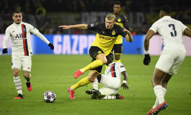 Dortmund Bungkam PSG Berkat Dua Gol Erling Haaland
