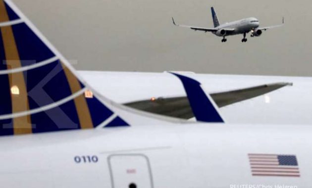 Maskapai AS Batalkan Penerbangan ke China Hingga April