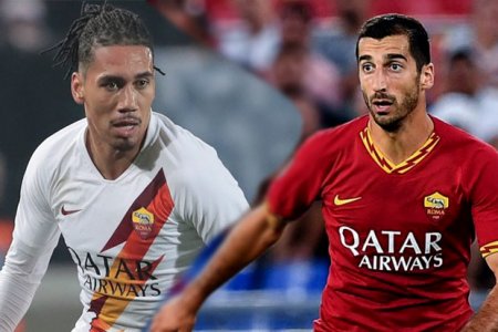 Pelatih Ingin AS Roma Permanenkan Smalling dan Mkhitaryan