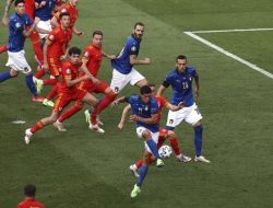 Euro 2020: Italia Sempurna, Wales Melaju 16 Besar