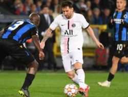 Messi Tak Dapat Support dari Pemain PSG Lain saat Ditahan Club Brugge