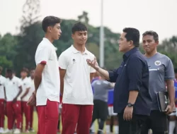 Erick Thohir Beri Pesan Mendalam kepada Pemain Timnas U-17